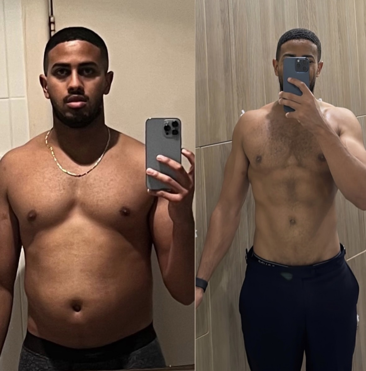 Client transformation - before and after results